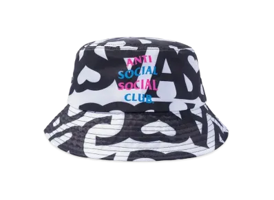 ANTI SOCIAL SOCIAL CLUB FA22 Negative Space White Bucket Cap "White"