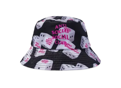 ANTI SOCIAL SOCIAL CLUB FA22 7 (4) 7 Black Bucket Cap "Black"