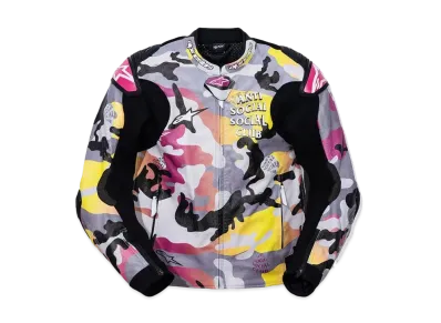 ANTI SOCIAL SOCIAL CLUB x Alpinestars Missile V2 Leather Jacket "Camo"