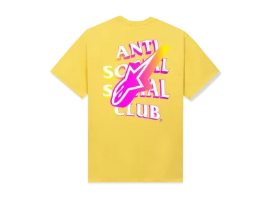 ANTI SOCIAL SOCIAL CLUB x Alpinestars Tucked Tee "Yellow"