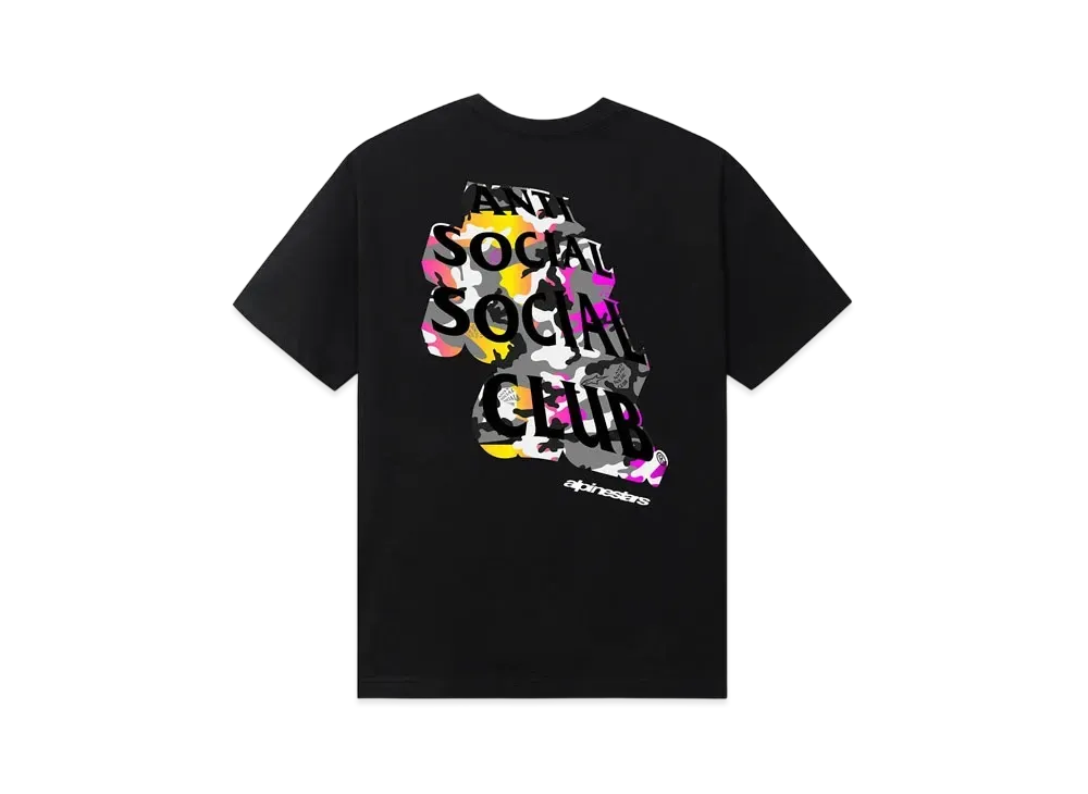 ANTI SOCIAL SOCIAL CLUB x Alpinestars Apex Tee "Black"