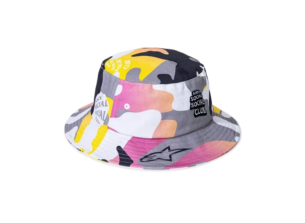 ANTI SOCIAL SOCIAL CLUB x Alpinestars Highside Bucket Hat "Multi"