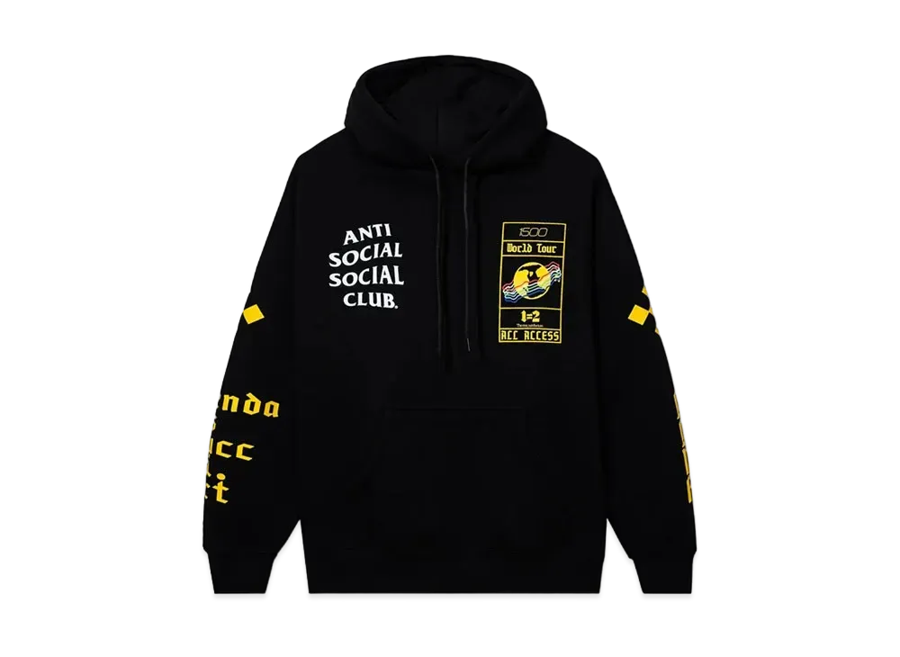 ANTI SOCIAL SOCIAL CLUB x 1500 or Nothin' All Access Hoodie "Black"