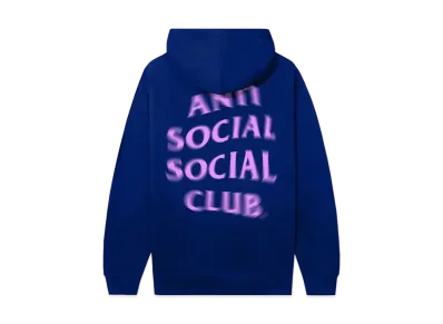 ANTI SOCIAL SOCIAL CLUB Don't Mind Me Hoodie "Royal"