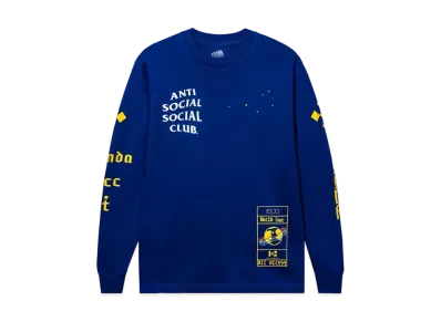 ANTI SOCIAL SOCIAL CLUB x 1500 or Nothin' All Access LS Tee "Royal"