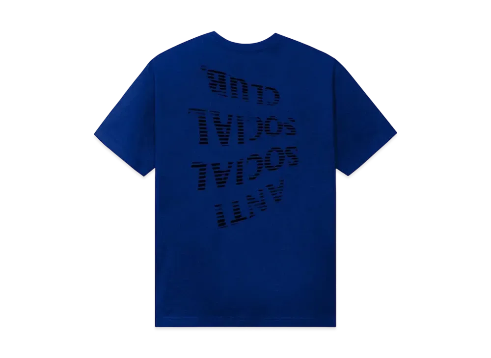 ANTI SOCIAL SOCIAL CLUB NTSC Tee "Royal"