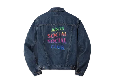 ANTI SOCIAL SOCIAL CLUB Teleport Jacket "Blue Denim"