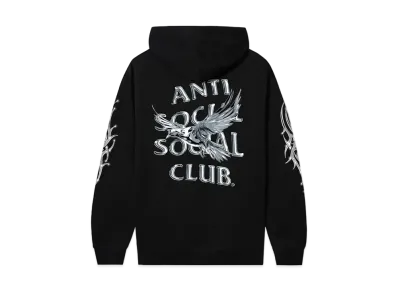 ANTI SOCIAL SOCIAL CLUB Frantically Melting Hoodie "Black"