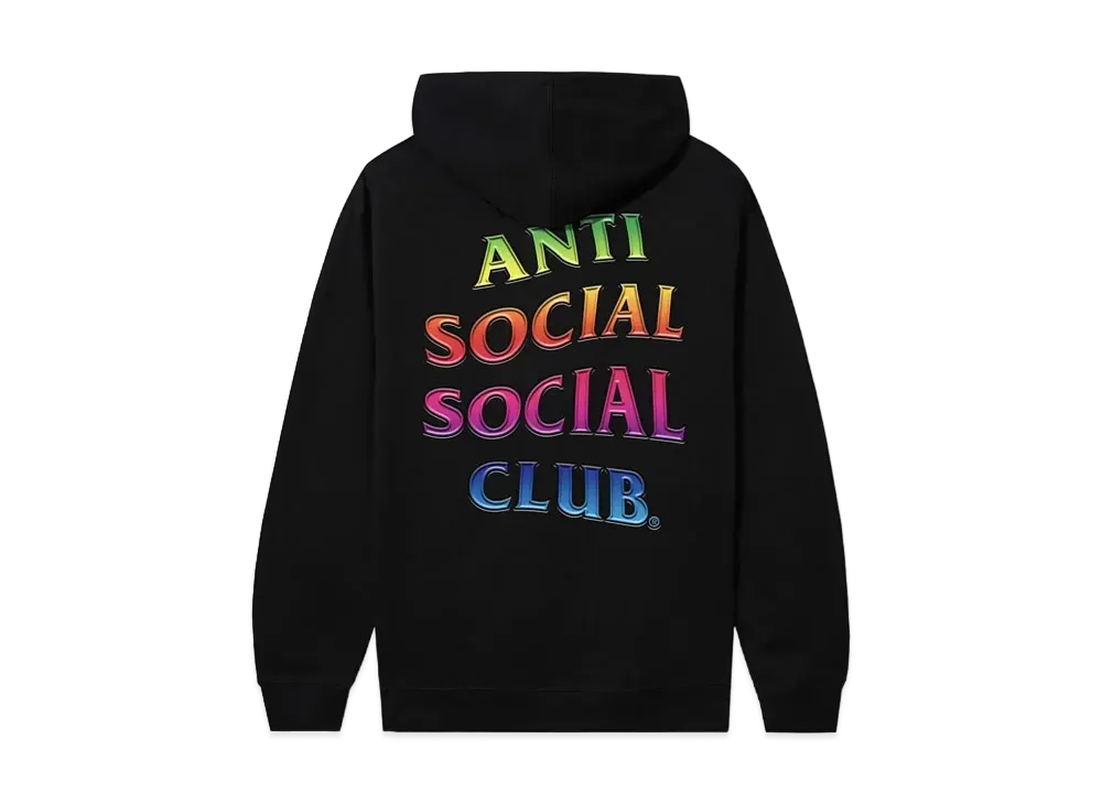 ANTI SOCIAL SOCIAL CLUB Teleport Hoodie "Black"