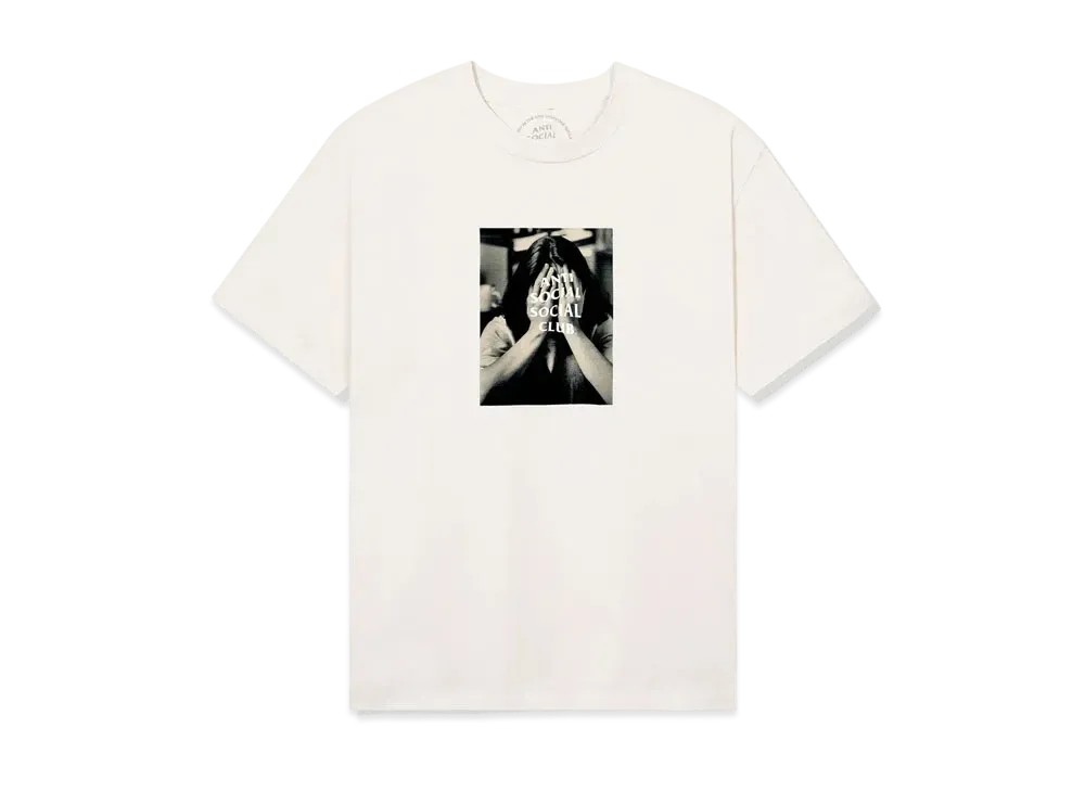 ANTI SOCIAL SOCIAL CLUB Sick of Waiting Tee "Natural"