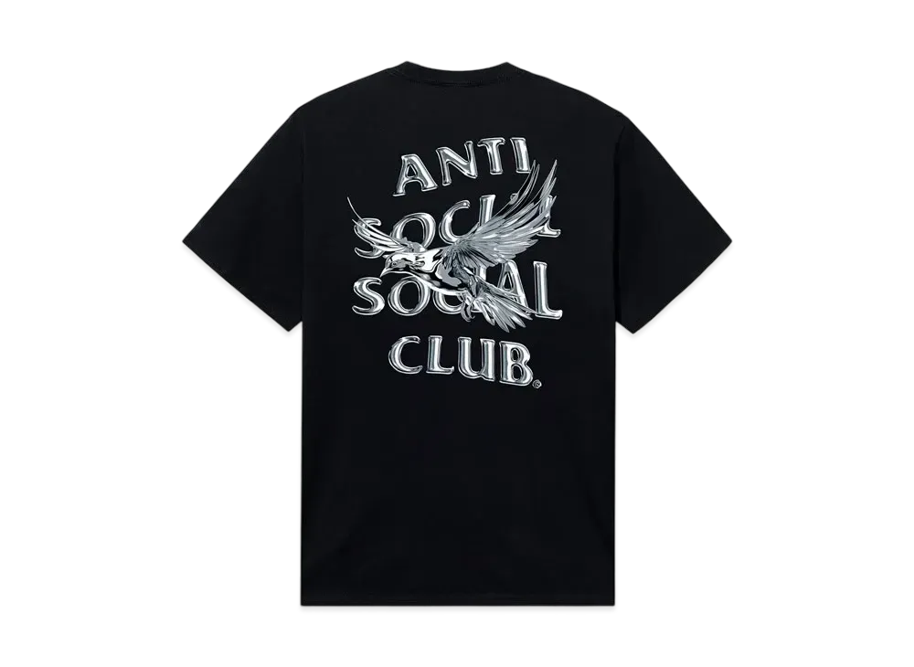 ANTI SOCIAL SOCIAL CLUB Frantically Melting Tee "Black"
