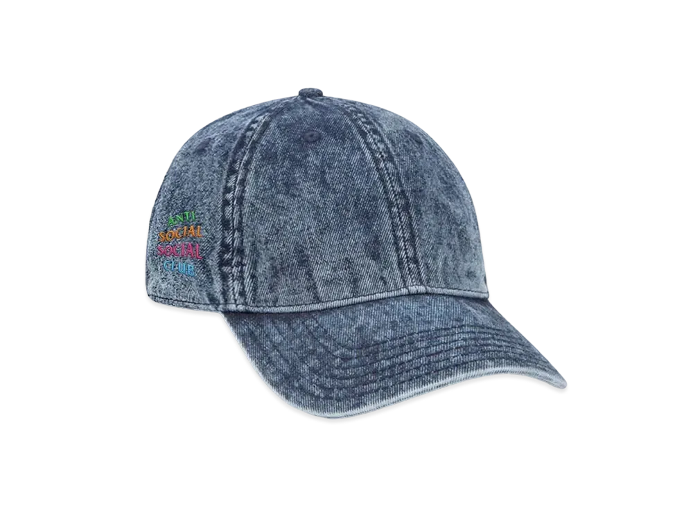 ANTI SOCIAL SOCIAL CLUB Teleport Cap "Blue Denim"