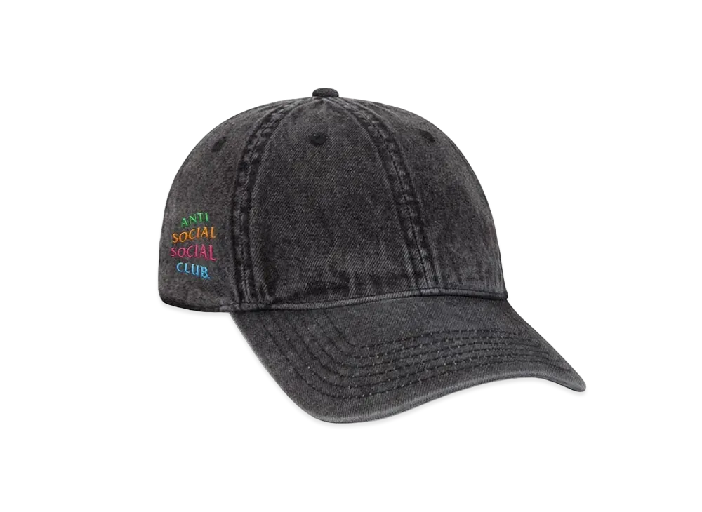 ANTI SOCIAL SOCIAL CLUB Teleport Cap "Black Denim"