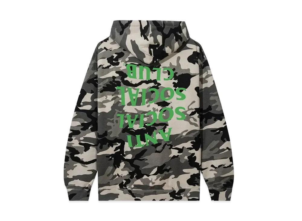 ANTI SOCIAL SOCIAL CLUB Mind Play Hoodie "Snow Camo"