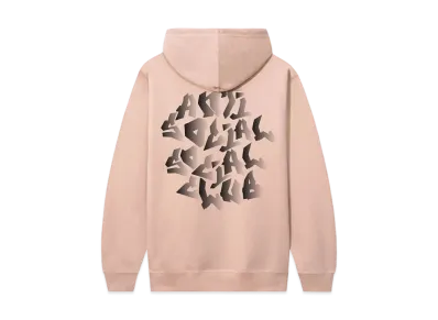 ANTI SOCIAL SOCIAL CLUB Cry Out Loud Hoodie "Dusty Pink"