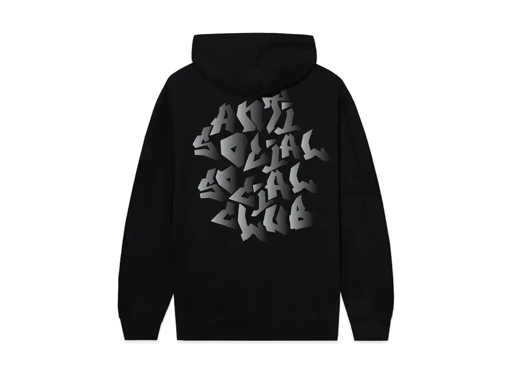 ANTI SOCIAL SOCIAL CLUB Cry Out Loud Hoodie "Black"