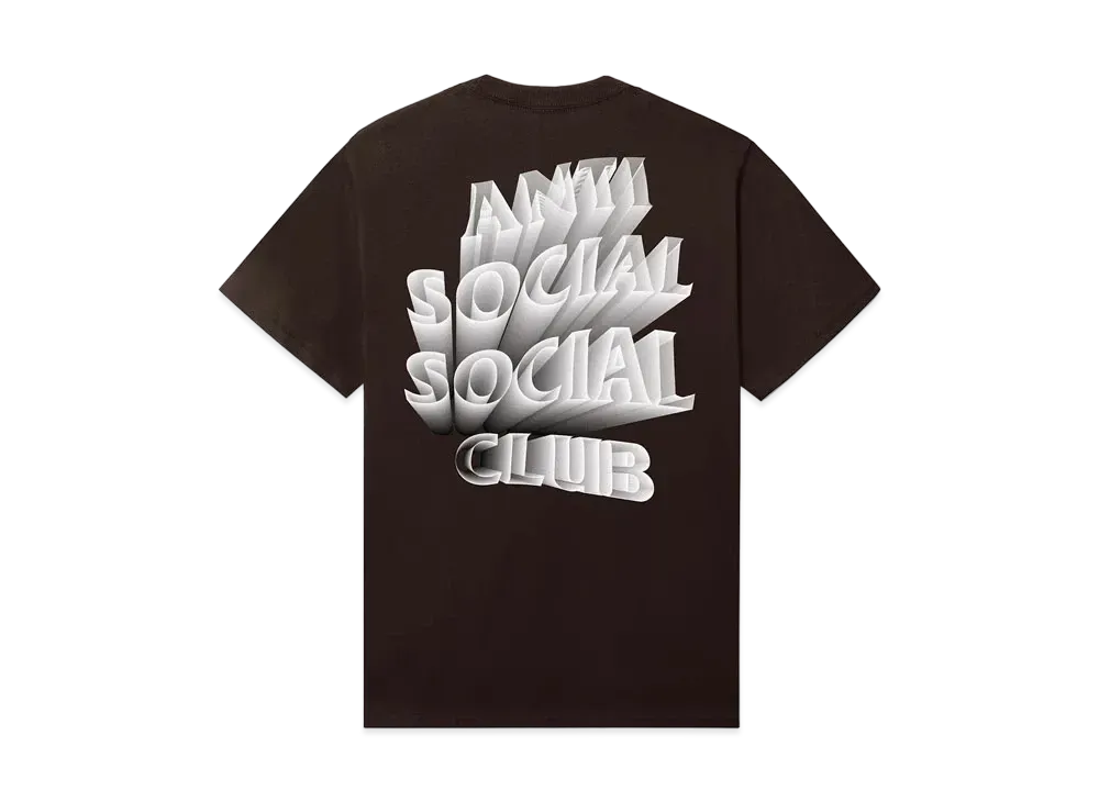 ANTI SOCIAL SOCIAL CLUB Unbearable Tee "Brown"