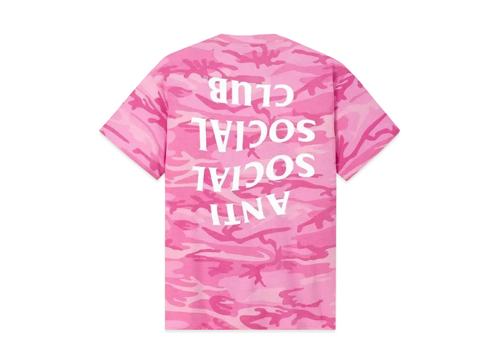 ANTI SOCIAL SOCIAL CLUB Mind Play Tee "Pink Camo"
