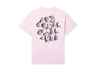 ANTI SOCIAL SOCIAL CLUB Cry Out Loud Tee "Pale Pink"
