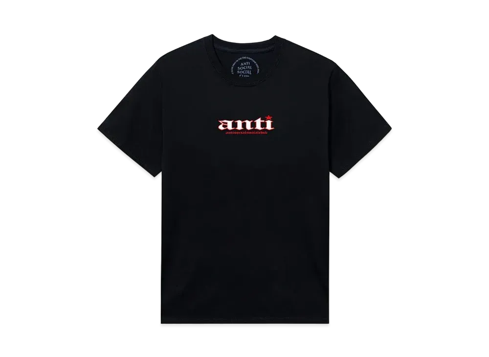 ANTI SOCIAL SOCIAL CLUB You Don't Know Me Tee "Black"