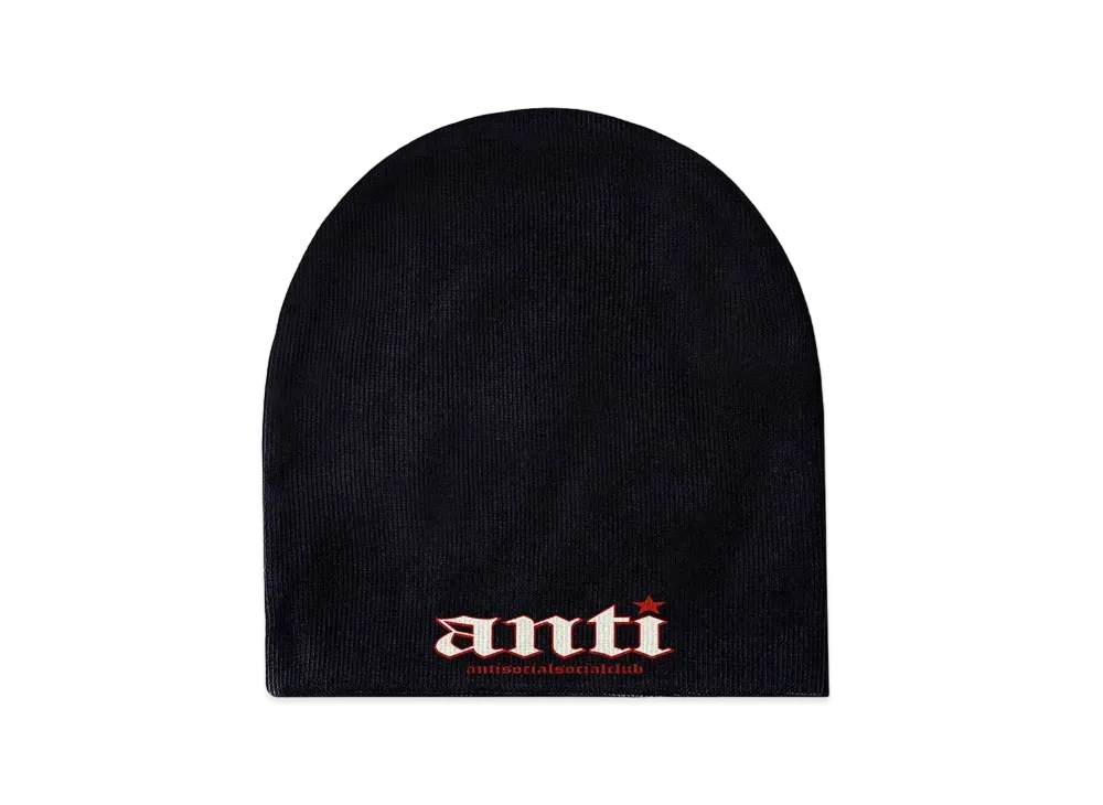 ANTI SOCIAL SOCIAL CLUB You Don't Know Me Beanie "Black"
