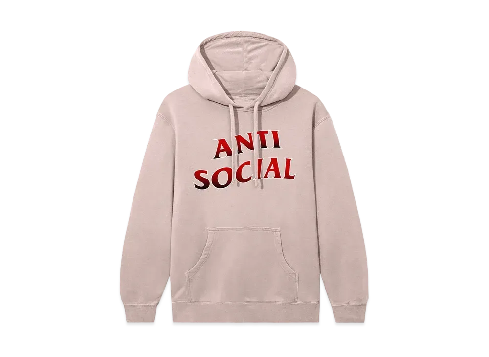 ANTI SOCIAL SOCIAL CLUB Half Games Hoodie "Dusty Pink"