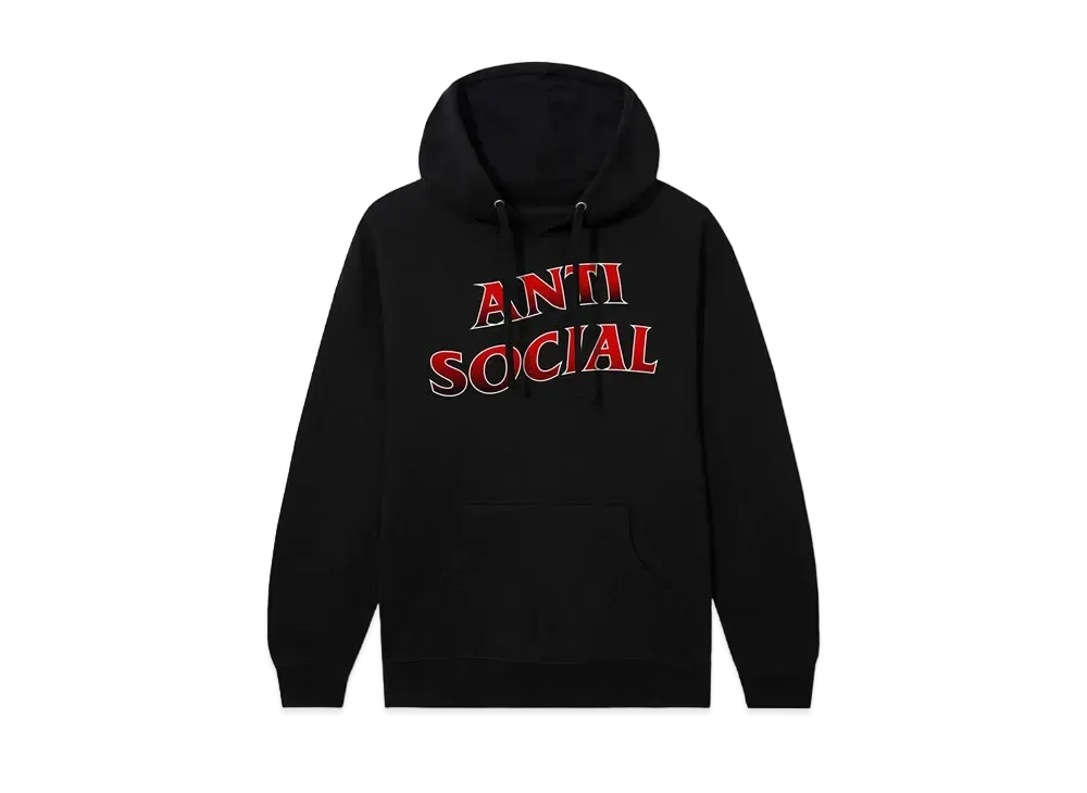 ANTI SOCIAL SOCIAL CLUB Half Games Hoodie "Black"