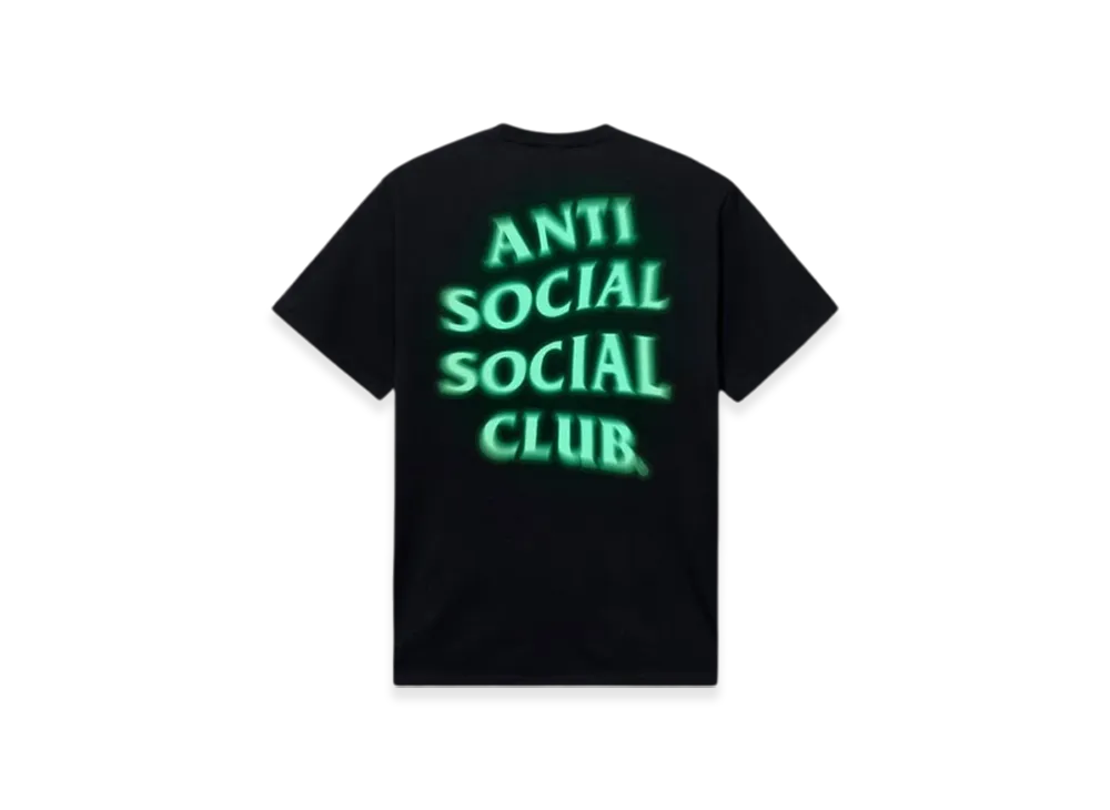 ANTI SOCIAL SOCIAL CLUB Reaper Glow Tee "Black"