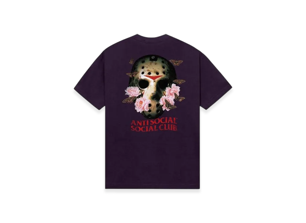 ANTI SOCIAL SOCIAL CLUB Hockey Tee "Purple"