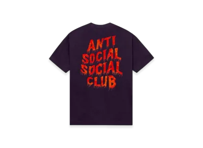 ANTI SOCIAL SOCIAL CLUB Knife Tee "Purple"