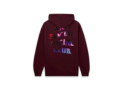 ANTI SOCIAL SOCIAL CLUB Scream Hoodie "Maroon"