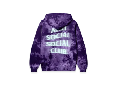 ANTI SOCIAL SOCIAL CLUB Possessed Reflective Hoodie "Purple"
