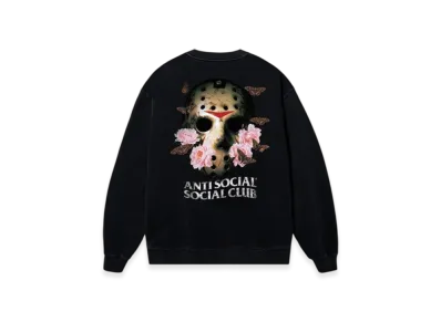 ANTI SOCIAL SOCIAL CLUB Hockey Crewneck "Black"