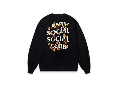 ANTI SOCIAL SOCIAL CLUB Candy Crewneck "Black"