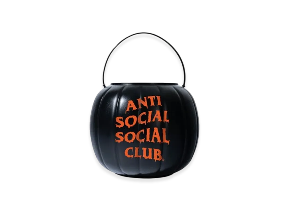 ANTI SOCIAL SOCIAL CLUB Halloween Bucket "Black"