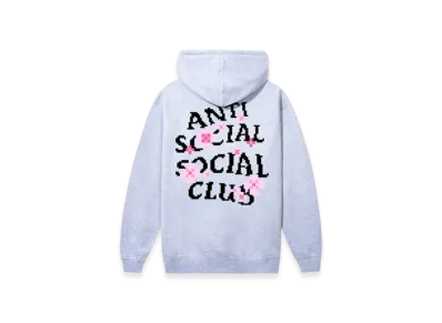 ANTI SOCIAL SOCIAL CLUB x Minecraft Cherry Blossom Hoodie "Grey"