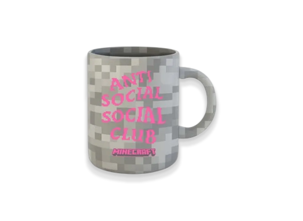 ANTI SOCIAL SOCIAL CLUB x Minecraft Mug "Grey"