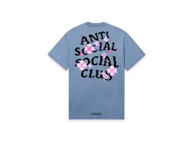 ANTI SOCIAL SOCIAL CLUB x Minecraft Cherry Blossom Tee "Blue"
