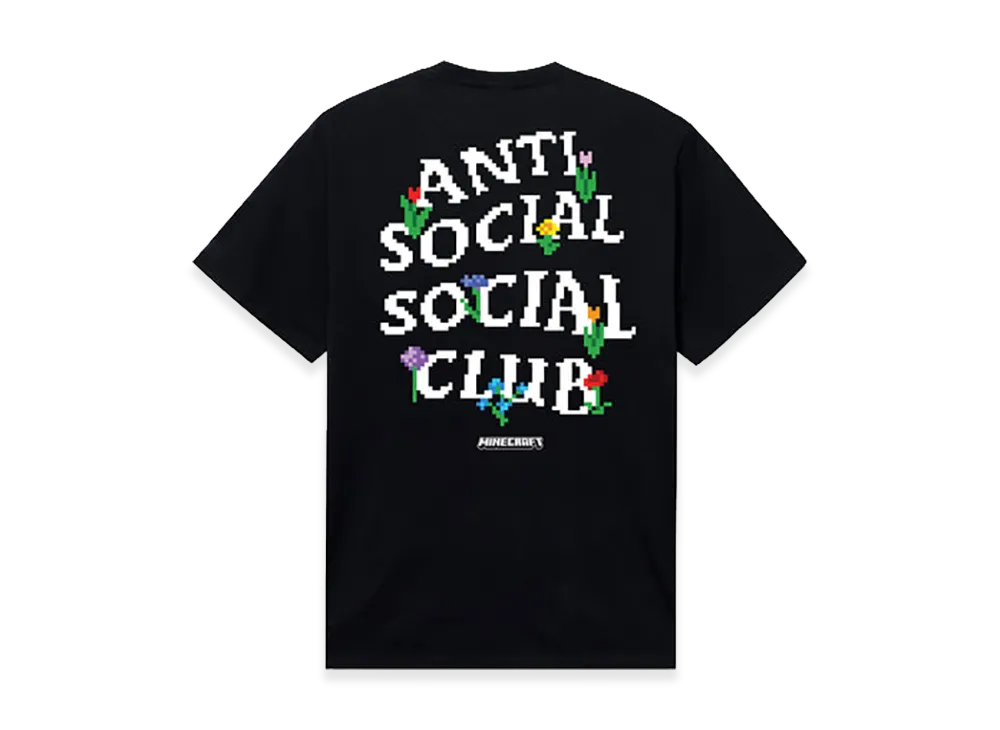 ANTI SOCIAL SOCIAL CLUB x Minecraft Bouquet Tee "Black"