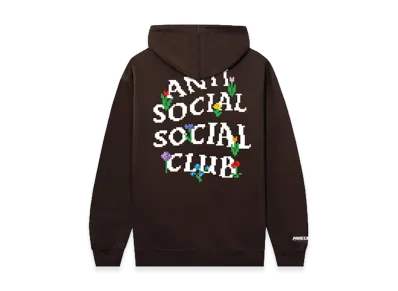 ANTI SOCIAL SOCIAL CLUB x Minecraft Bouquet Hoodie "Brown"