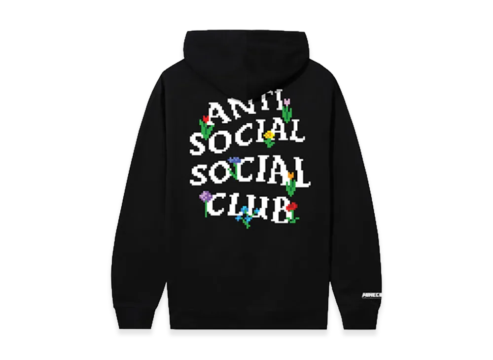 ANTI SOCIAL SOCIAL CLUB x Minecraft Bouquet Hoodie "Black"