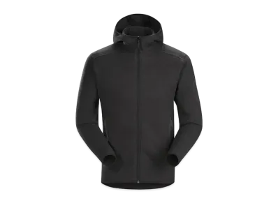 ARC TERYX COVERT HOODIE "Black Heather"