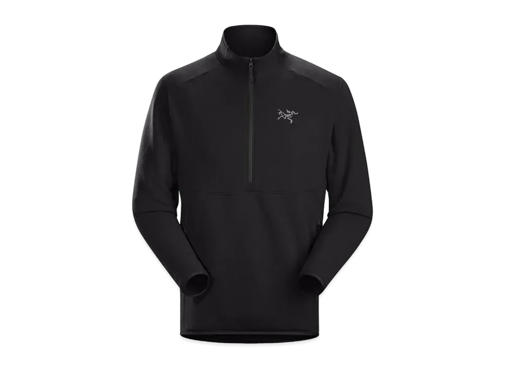 ARC TERYX KYANITE AR HALF ZIP "Black"