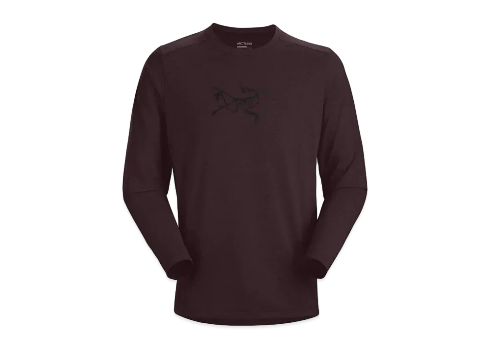 ARC TERYX COMAK LOGO LS SHIRT "Phantasm"