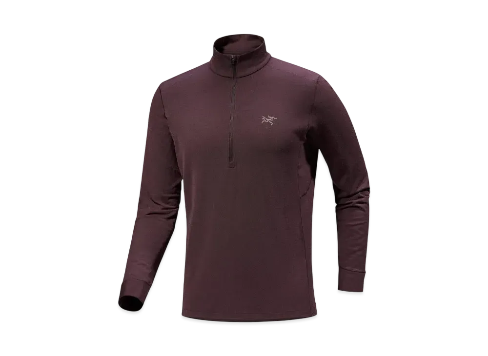 ARC'TERYX Raw Merino Wool Zip Neck Men's "Phantasm"