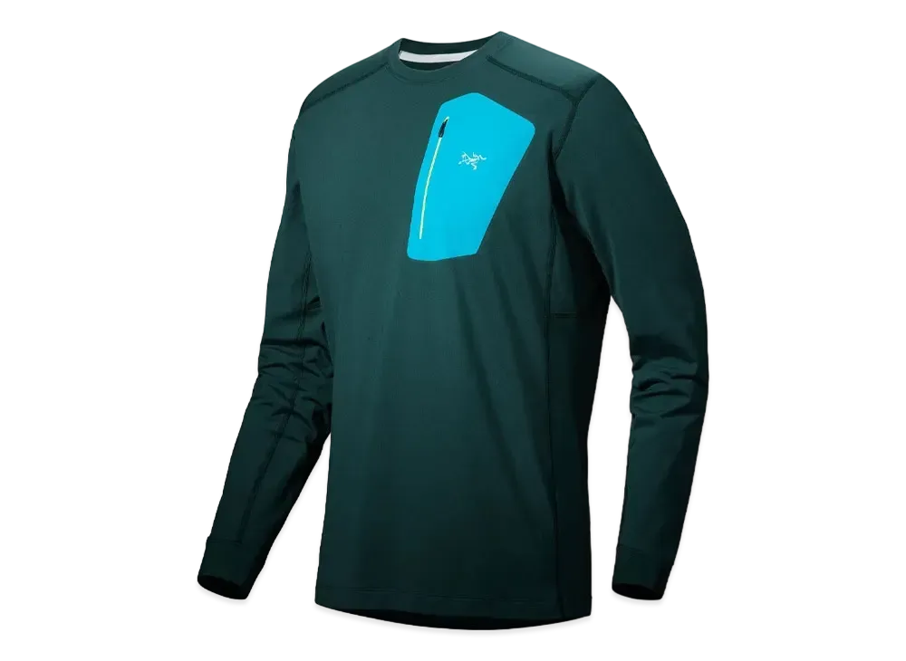 ARC'TERYX Low LT Crew Neck Men'S "Pytheas/Blue Tetra" X000007460