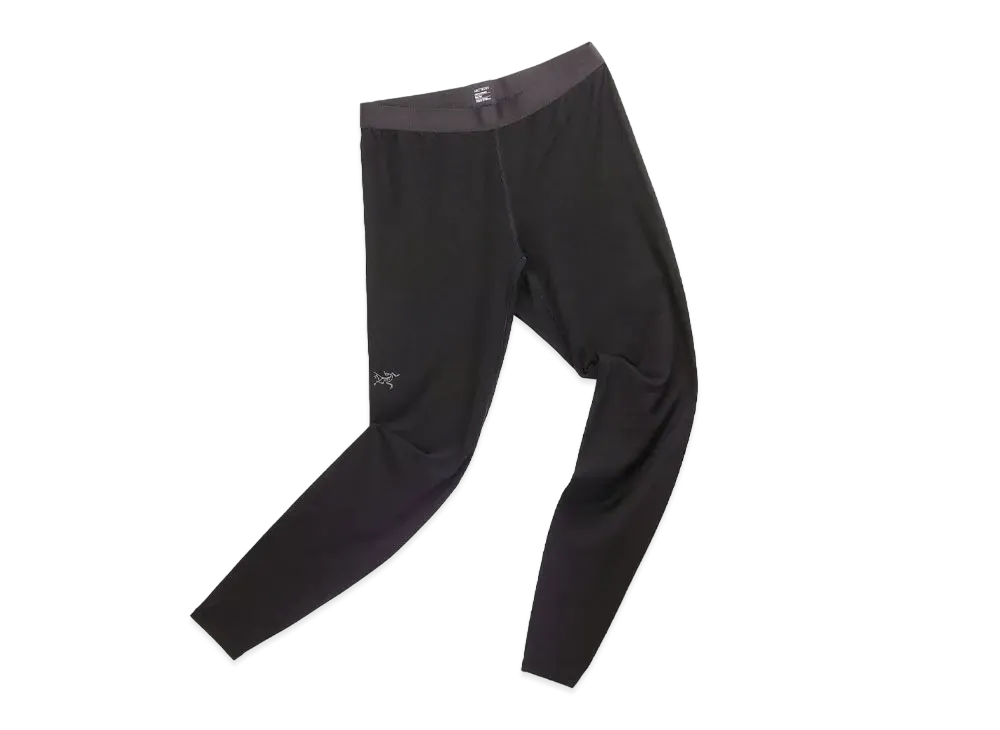 ARC'TERYX Raw Merino Wool Bottoms For Men "Black" X000007482