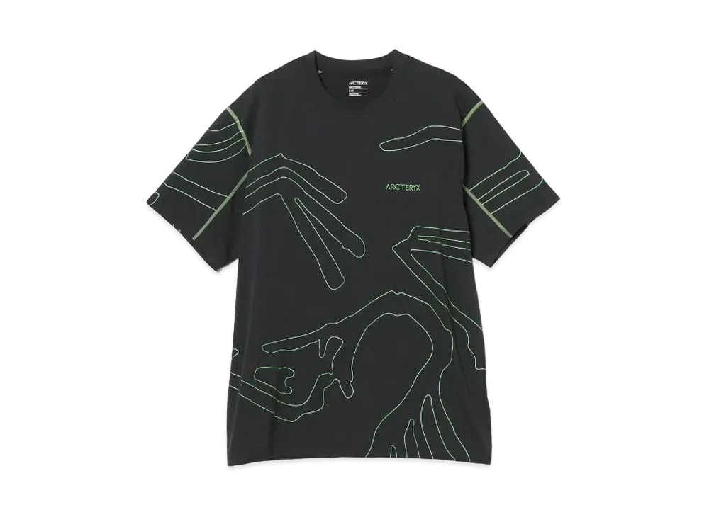 ARC'TERYX System A Copal Grotto Line T-Shirt "Black"