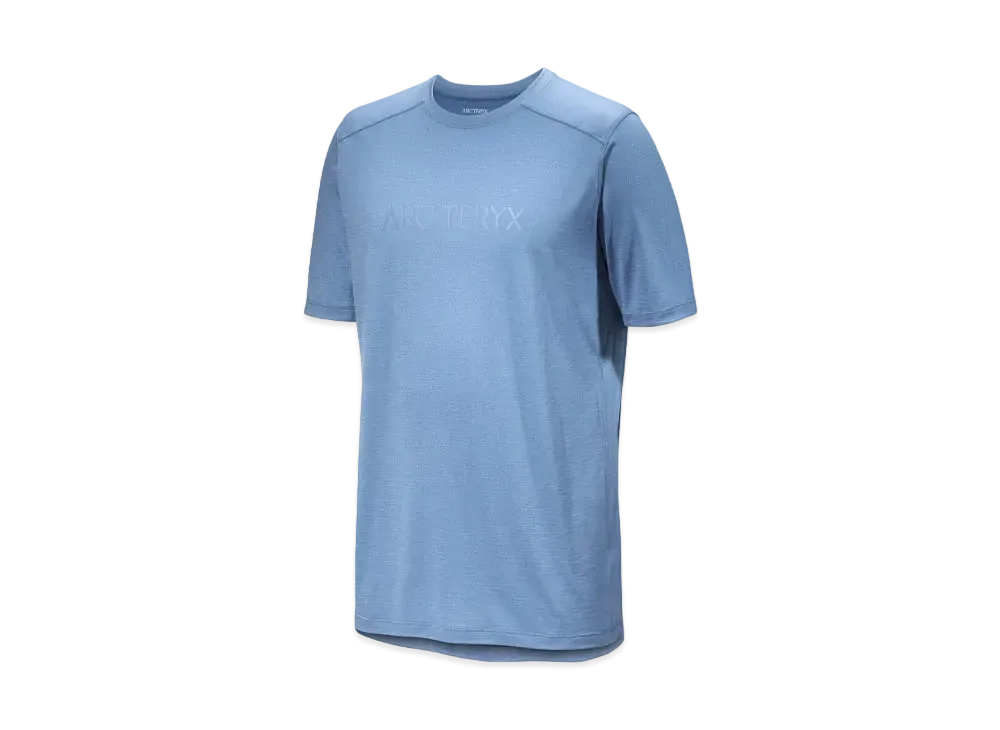 ARC'TERYX Ionia Merino Wool Arcword Logo Short Sleeve Men's "Stone Wash"