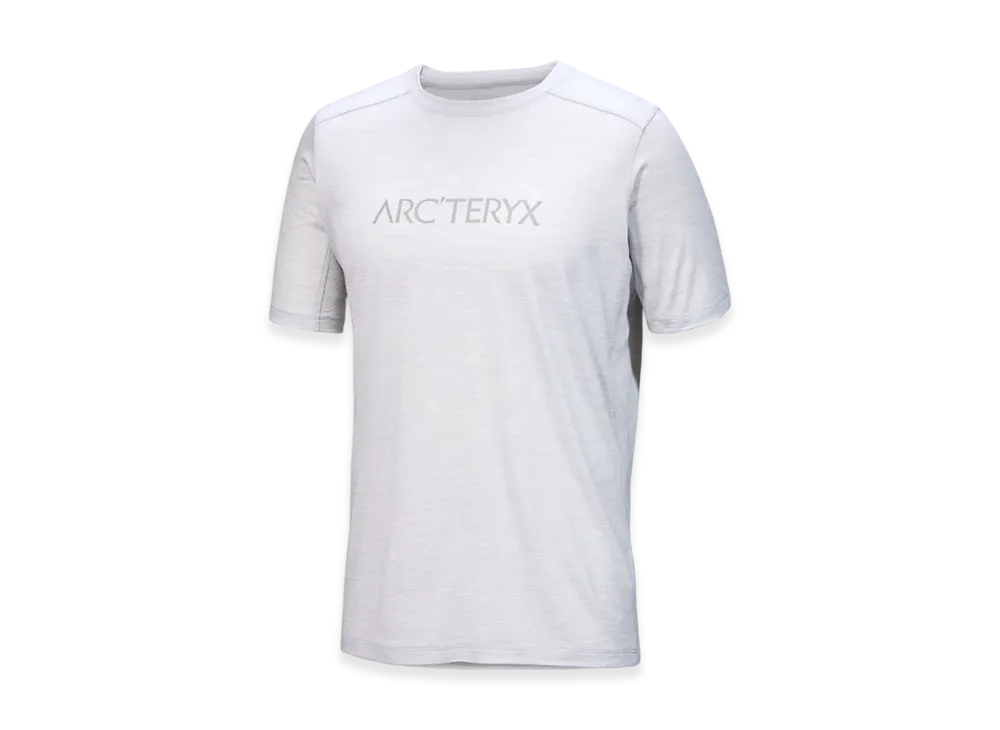 ARC'TERYX Ionia Merino Wool Arcword Logo SS M "Solitude Heather/Void" X000007733